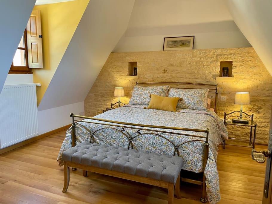 Charming 19Th Century Farmhouse With Pool Vitrac  Buitenkant foto